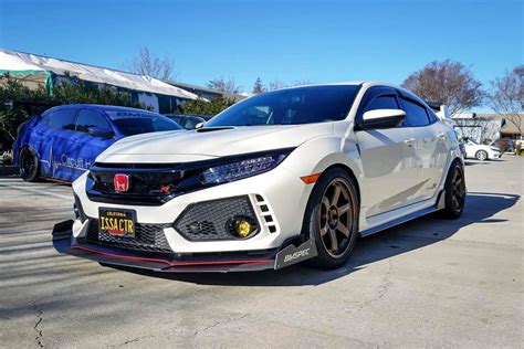 Fierce Honda Civic Type R Fk8 With Bmspec Bodykit