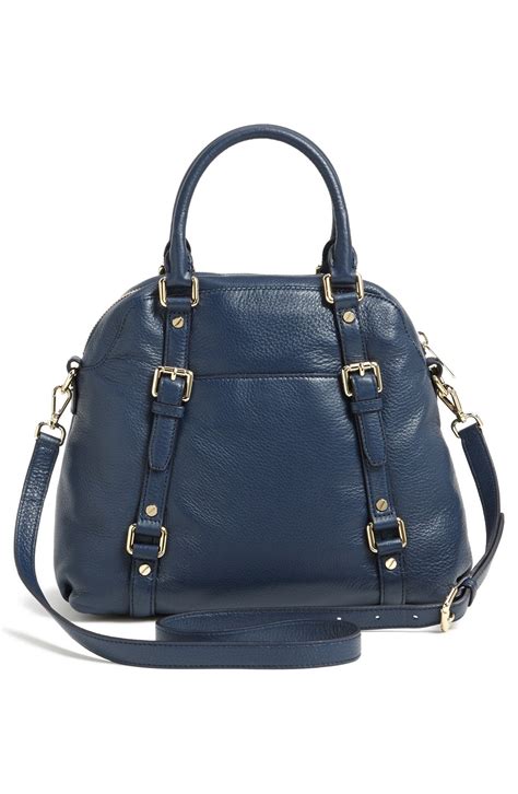 Michael Michael Kors Blue Bedford Large Satchel Lyst