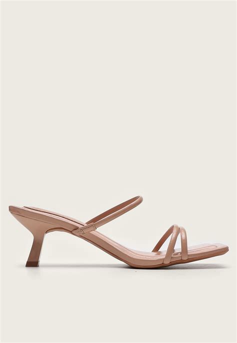 Tamanco Santa Lolla Salto Fino Nude Compre Agora Dafiti Brasil