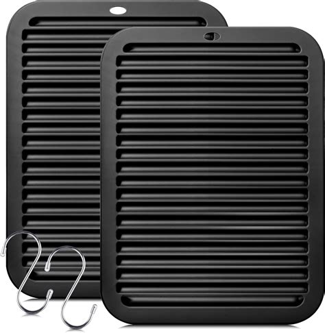 Silicone Trivets For Hot Pans And Pots Pack X Cm Heat Resistant Mat With Hooks For