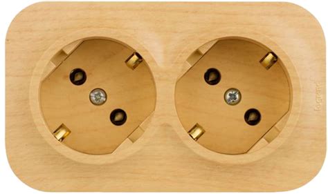 Розетка Legrand Forix 2 x 2к + 3 без шторок Дерево (782293) – фото ...