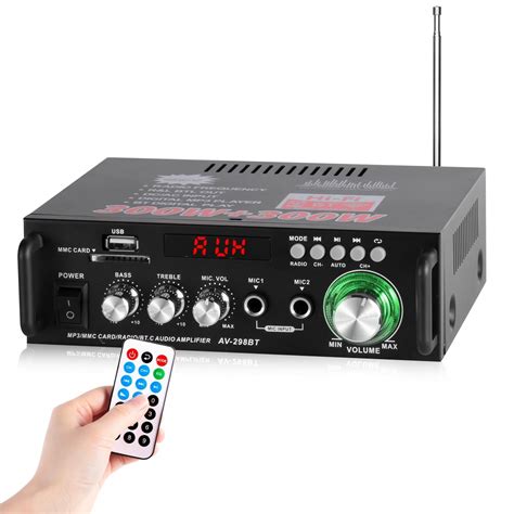 Snapklik.com : SOBATTY Home Audio Receivers & Amplifier HiFi Bluetooth ...