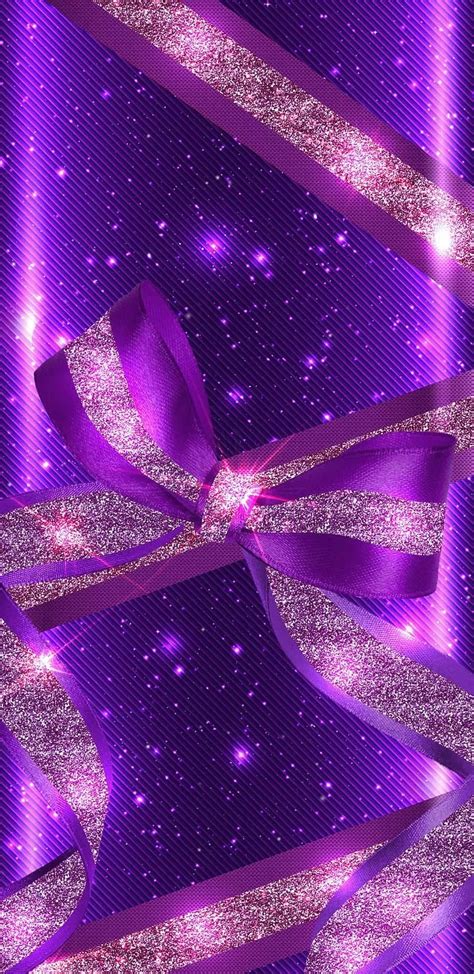 Purple Bow Wallpapers Wallpaper Cave