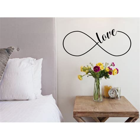 Love Infinity Symbol Wall Decal