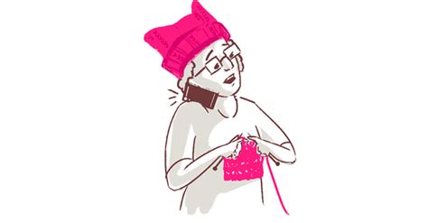 Whats Up Pussy Hat Knitting Activists Cause Shortages Of Pink Yarn YES Magazine Solutions