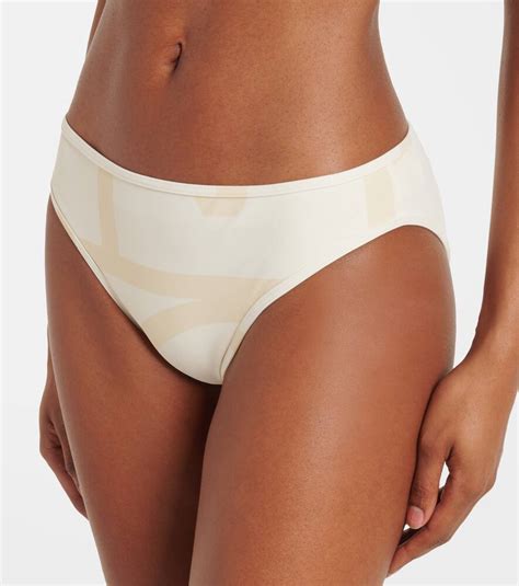 Totême Monogram Bikini Bottoms In Ivory ModeSens