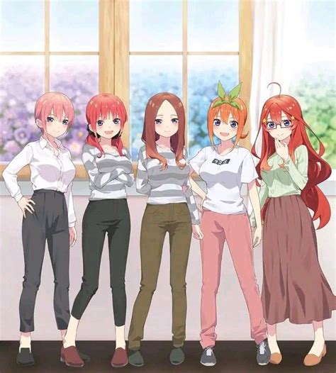 Pin De Finn Fury En Quintessential Quintuplets Chicas Anime Imagenes