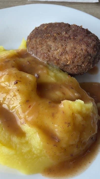 Картошка пюре с котлетой #обед, #работа, #весна - YouTube