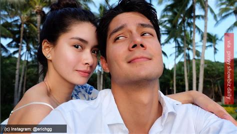 Erich Gonzales Receives A Cake A Bouquet Of Flowers And A Half Naked
