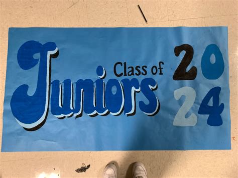 Juniors Class of 2024 Pep Rally Poster | School spirit posters, High ...