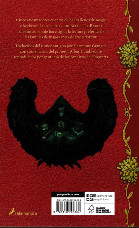 Los Cuentos De Beedle El Bardo Hogwarts Library Books Spanish Edition 1