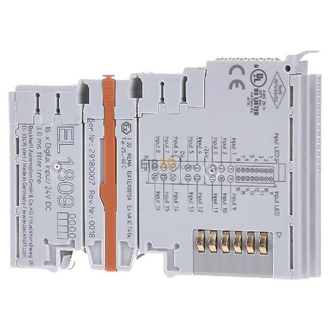 Beckhoff El Ethercat Terminal Channel Digital Input V Dc Ms