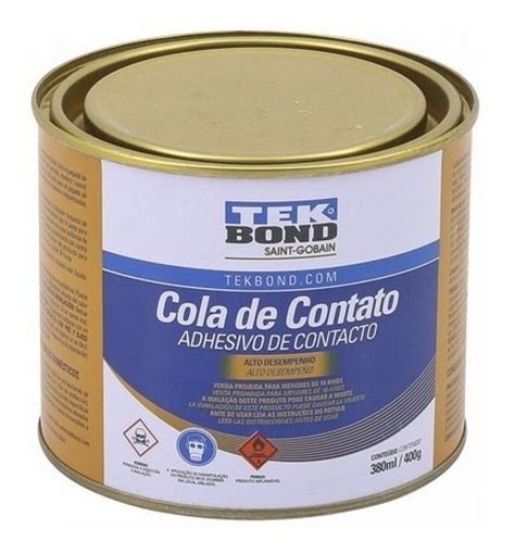 Cola De Contato Madeira - Cola De Contato Madeira Tekbond 400g - Cola de Contato - Magazine Luiza