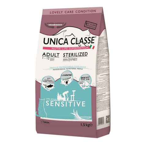 Сухой корм Unica Classe с тунцом для стерилизованных кошек 1,5 кг ...