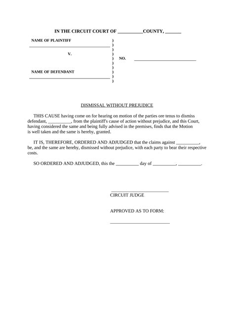 Without Prejudice Example Fill Out Sign Online Dochub