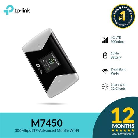 Tp Link M Mbps G Lte Advanced Mobile Wi Fi Pocket Wifi Shopee