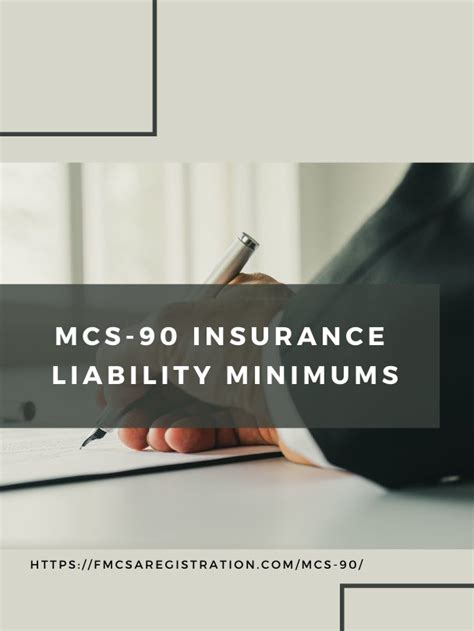 Mcs 90 Endorsement And Registration Mcs 90 Filing Rllc