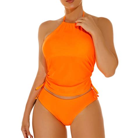 Pimelu Bathing Suit Womens Swimsuits Bikini Set For Women Two Piece