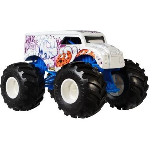 Hot Wheels Monster trucks kaskadérské kousky Milk Monster KIDS cz