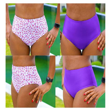 Diy High Waisted Bikini Bottoms Pdf Sewing Pattern Artofit