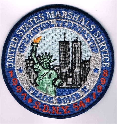 US Marshall NY Southern Dist 1997 1998 Us Marshals Blue Life