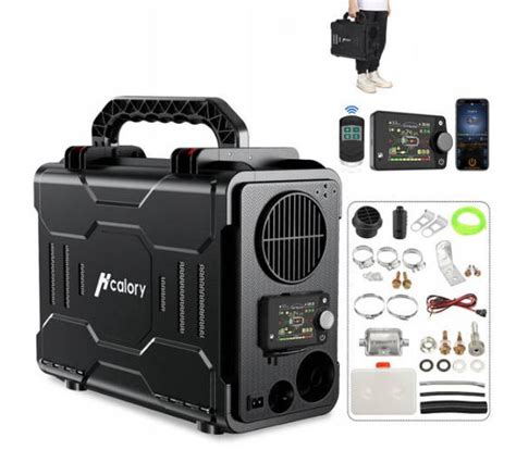 Автономный дизельный обогреватель HCalory DIESEL 5 KW 12V BLUETOOTH LCD ...