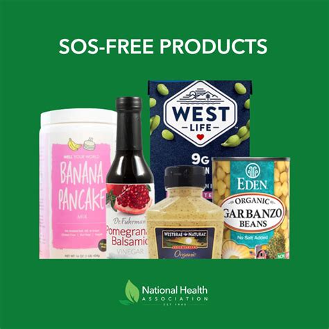 🌱 Discover Delicious And Healthy With Nha Approved Sos Free Products Are