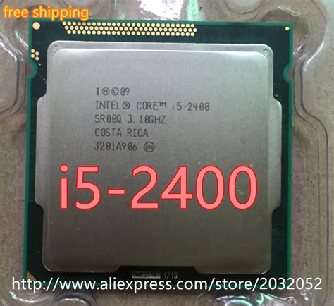 Intel Core i5 2400 i5 2400 I5 2400 (3.1Ghz 6MB 4 çekirdekli soket 1155 ...