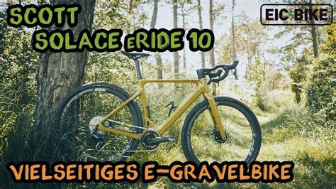 SCOTT SOLACE ERIDE 10 VIELSEITIGES GRAVEL E BIKE SYNCROS SRAM