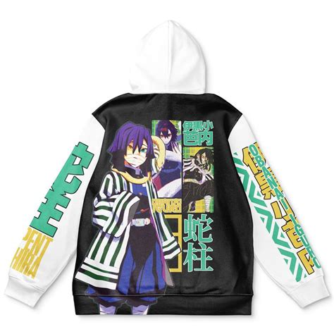 Anime Obanai Iguro V2 Demon Slayer Streetwear Hoodie Perfect And Unique