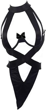 Amazon JasmyGirls Bondaged Lingerie For Women Sexy Naughty Cut Out One Piece Strappy