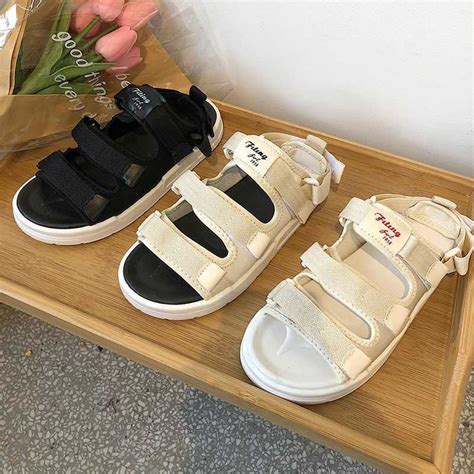 CÓ SẴN Dép sandal hot hit hàn quốc quai Shopee Việt Nam