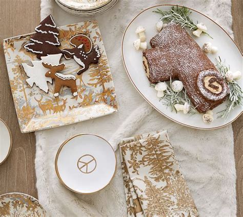 Faux Fur Centerpiece Table Runner Ivory Alpaca Pottery Barn