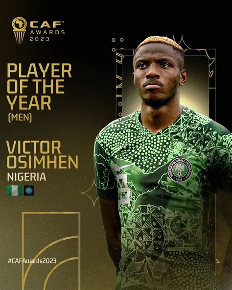 Its A Dream Come True Osimhen Wins African Best Player Of The Year