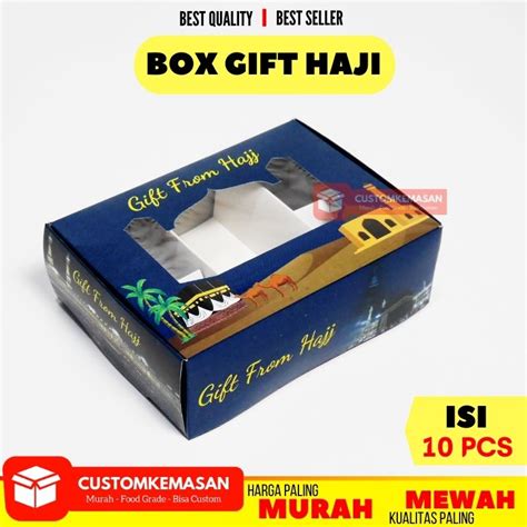 Box Gift Haji Isi 10 Pcs Box Haji Dus Haji Box Umroh Dus Umroh