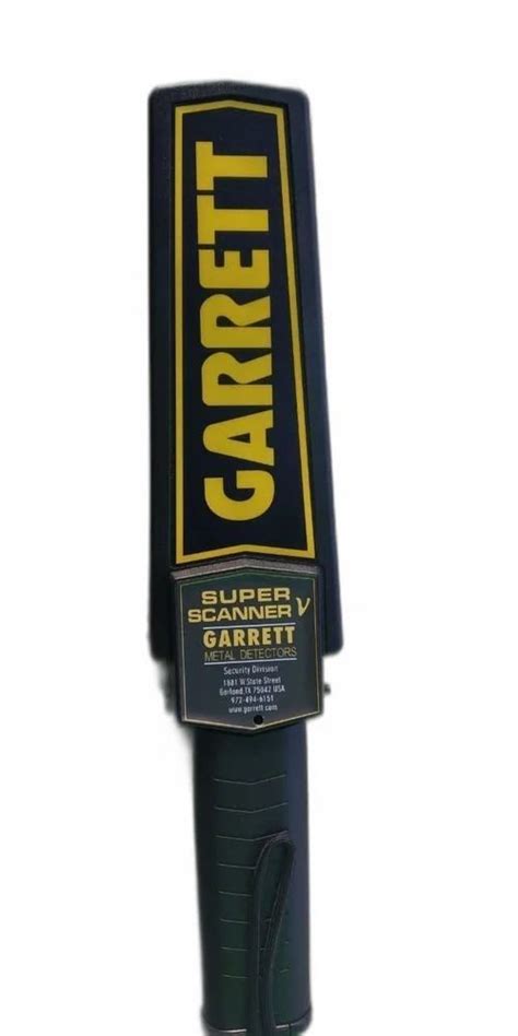 Garrett Super Scanner V Hand Held Metal Detector at ₹ 32000/piece ...