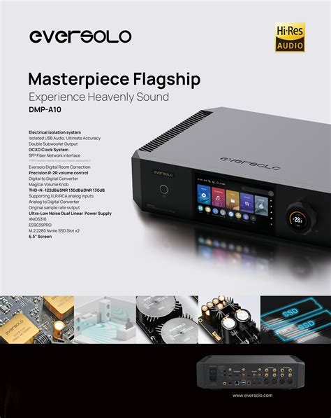 Eversolo Unveils Flagship DMP-A10