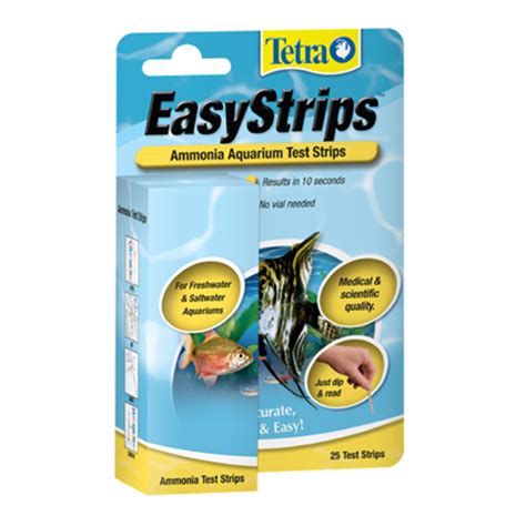 TETRA EASYSTRIPS AMMONIA TEST STRIPS 25 TESTS CITTAPET TIENDA