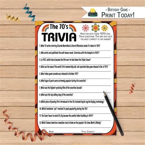 S Trivia Questions And Answers Printable