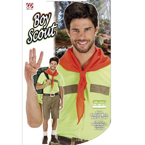 Boy Scout Costume For Men By Widmann 7607 Karnival Costumes