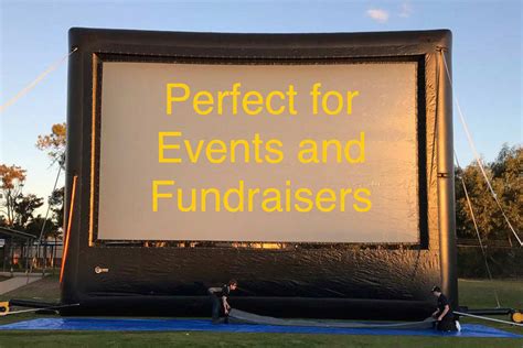 Outdoor Cinema Hire Perth Movie Screens Hire Outdoor Cinema Packages