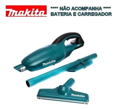 Aspirador De Pó 18v Sem Bateria E Carregador Makita Dcl180z