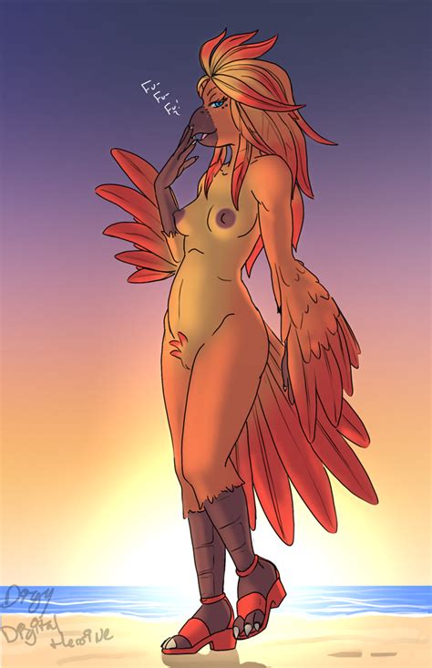 Vermillion Bird By DigitalHysteria Hentai Foundry