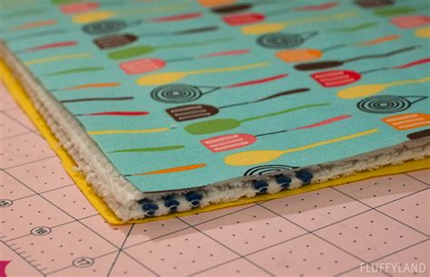 Diy Quilted Dish Drying Mat Fluffyland Craft And Sewing Blog