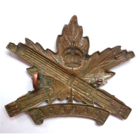 Ww Canadian Expeditionary Force Nd Machine Gun Battalion Cap Badge