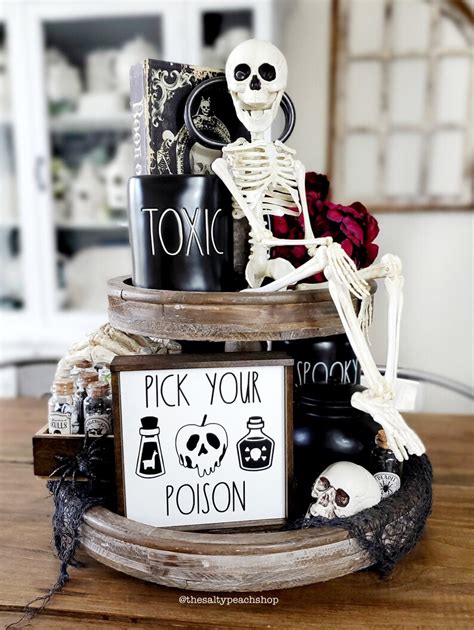 Pick Your Poison Halloween Sign Coffee Bar Decor Poison - Etsy