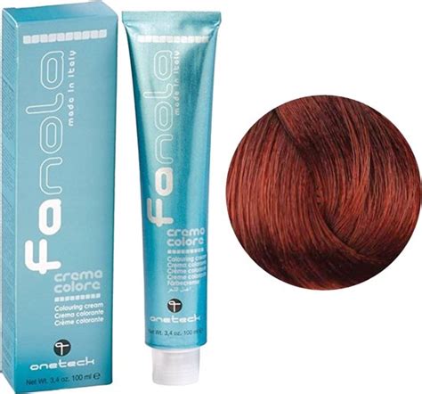 Fanola Haarverf Professional Colouring Cream Dark Blonde Intense Copper Bol