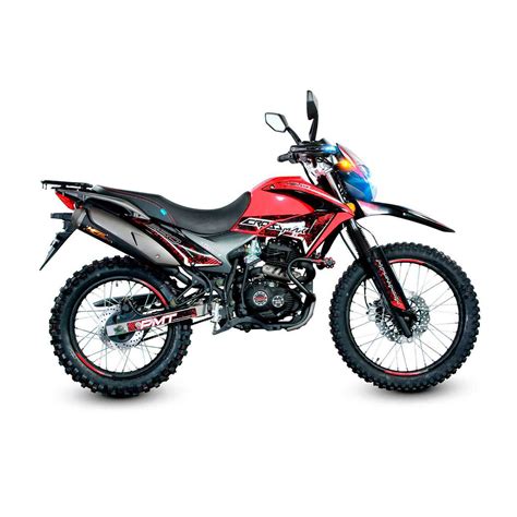 Bicimex Detalles Motocicleta Vento Crossmax Cc Rojo