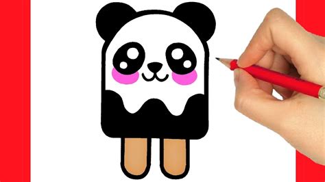 Como Dibujar Un Helado Kawaii Facil Paso A Paso Youtube