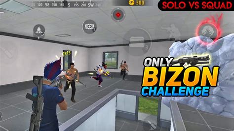 22 Kills Booyah Only Bizon Challenge On Mobile Youtube